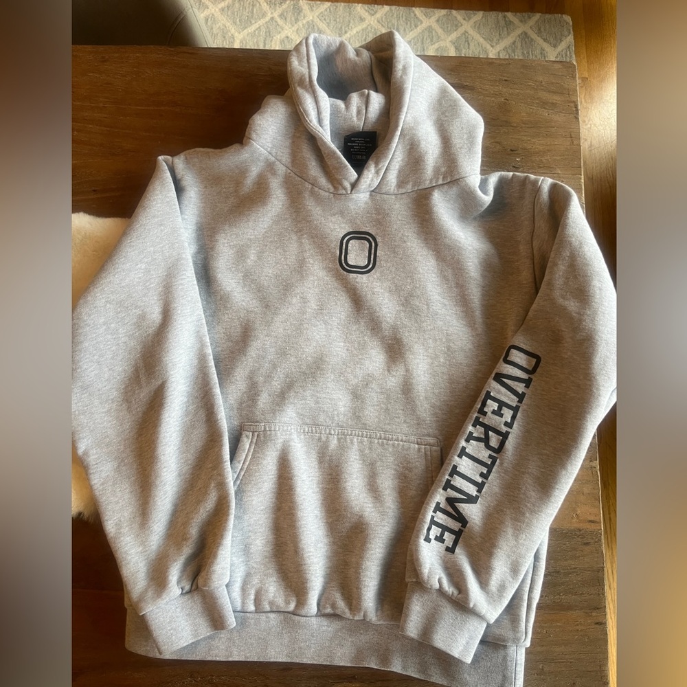 Light gray youth xl overtime hoodie. Good condition